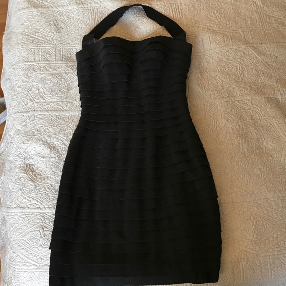 Black Bandage Sherri Hill Dress